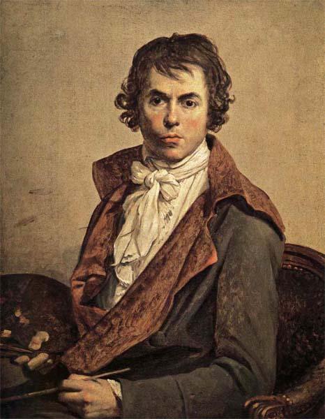 Jacques-Louis David Self-Portrait